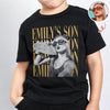 Personalized Vintage Photo Son, Daughter Family Kid Shirt HA75 921566
