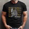Personalized Vintage Photo Merry Fishmas Comfort Shirt Gift For Fishing Lovers HA75 922116