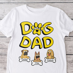 Personalized Dog Mom Dog Dad Bright Shirt Dog Lovers Gifts CH07 895632