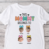 Custom Photo This Grandma, Mom Belongs To Shirt For Mother's Day HA75 891960