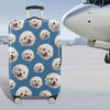 Custom Pet Face Luggage Cover, Personalized Travel Gift For Dog & Cat Lovers LM32 669793