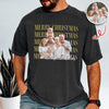 Personalized Vintage Photo Merry Christmas Comfort Shirt, Custom Family Holiday Gift HA75 922114