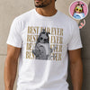 Personalized Vintage Photo Best Dad Mom Ever Bright Shirt HA75 921458