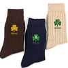 Personalized Name With Clover Leaf Embroidered Socks HO82 903282