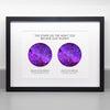 The Stars On The Night You Became My Mother Personalized Picture Frame Mother's Day, Father's Day Gift HA75 920862