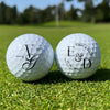Personalized Wedding Golf Ball for Couples, Golf Lover Gift CH07 180282