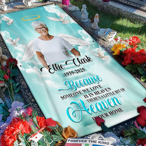 Custom Photo If Tears Could Build A Stairway Personalized Memorial Blanket Memorial Gift For Loss Of Loved One HO82 894252
