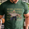 Personalized Vintage Photo Merry Fishmas Comfort Shirt Gift For Fishing Lovers HA75 922116