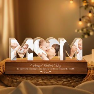 Custom Photo Happy Mother's Day LED Night Light HA75 891942