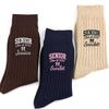 Personalized Name Senior - Class of 2027 Embroidered Socks HA75 922096 (Test Pack)