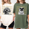 Personalized Vintage Dog Cat Photo Merry Christmas Comfort Shirt Gift For Dog Lovers HA75 922110