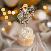 Custom Dinosaur Face Cupcake Toppers Dinosaur Birthday Decor HA75 892102