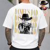 Personalized Vintage Photo Dad, Mom, Grandpa, Grandma Family Back Bright Shirt HA75 921576