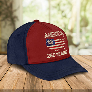 250 Years America Anniversary 250th Independence Day Classic Cap HO82 900346