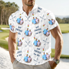 Custom Golf Partner For Life Photo Polo Shirt CH07 895530