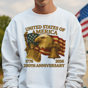 United States Of America 250th Anniversary Bright Shirt HA75 898042