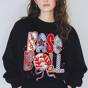 Baseball Mom Game Day Coquette Family Dark Sweatshirt HO82 893546