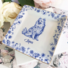 Custom Dog Breeds Chinoiserie Toile De Jouy Style - Personalized Jewelry Dish HA75 892704