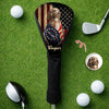 Custom Dog Photo American Patriot Golf Club Head Cover HA75 921306