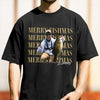 Personalized Vintage Photo Merry Fishmas Comfort Shirt Gift For Fishing Lovers HA75 922116