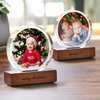 Custom Dad & Kid Photo Round Acrylic Frame Block Father's Day Gift For Dad HA75 892378