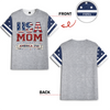Custom Name USA Mom With 250 Years Anniversary AOP Shirt HO82 901914