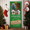 Custom Dog Photo This Humans Live Here With Us Door Cover HO82 900254
