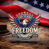 Personalized 250 Years of Freedom America 1776–2026 Acrylic Pin HA75 920950