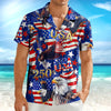 USA 250 Anniversary Eagle 1776-2026 Patriotic Hawaii Shirt HA75 920188