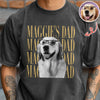 Personalized Vintage Photo Dog Dad, Dog Mom, Cat Dad, Cat Mom Comfort Shirt HA75 921448