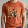 Personalized Vintage Photo Merry Huntmas Comfort Shirt Gift for Hunting Lovers HA75 922120