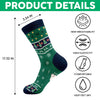 A Girl And Her Dog Christmas - Personalized Crew Socks HO82 900186
