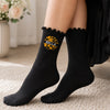 Personalized Name Cheerleader Embroidered Ruffle Socks Gift for Her, Birthday Christmas Gift CH07 180470