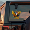 250 Years Strong Golden Eagle Car Window Decal Sticker HO82 901108