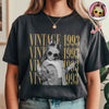 Custom Photo And Year Shirt, Retro Birthday Gift Comfort Shirt For Dad, Mom & Friends HA75 921556
