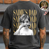 Personalized Vintage Photo Dad, Mom, Grandpa, Grandma Family Comfort Shirt Back HA75 921298