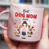 Best Dog Mom Ever Personalized Marble Mug Mother's Day Gift CH07 895496