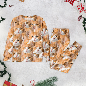 Custom Cat Photo Sleepwear Funny Gift For Family CH07 899134
