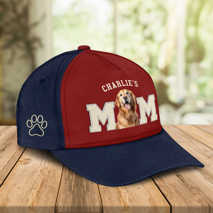 Custom Dog Photo Embroidered Effect Classic Cap Personalized Dog Mom Dog Dad Gifts CH07 899342