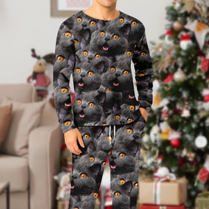 Custom Cat Photo Sleepwear Funny Gift For Family CH07 899134