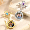 Custom Memorial Photo Walking With You Today and Always Graduation Birthstone Grad Gown Pin HA75 921078
