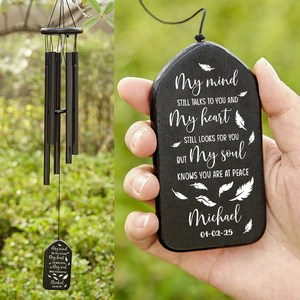 My Mind Still Talks To You Personalized Memorial Wind Chimes HA75 891976