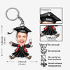 Custom Funny Face Class of 2025 Graduation Acrylic Keychain HA75 892006