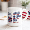 Personalized Legend, Husband, Dad And Grandpa Mug HO82 901180