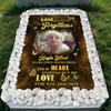 Custom Photo Gone But Never Forgotten Grave Memorial Blanket HA75 892072