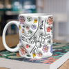Hold My Hand, Hold My Heart Personalized Family 3D Inflated Effect Printed Mug HA75 897128