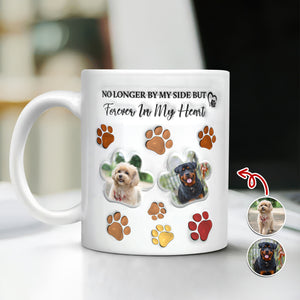 Custom Photo Forever In My Heart Memorial 3D Inflated Effect Printed Mug HA75 897066
