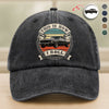 This Is How I Roll - Custom Car Photo Route 66 Vintage Washed Denim Baseball Cap CH07 896426