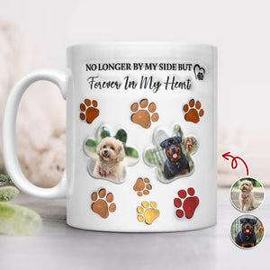 Custom Photo Forever In My Heart Memorial 3D Inflated Effect Printed Mug HA75 897066