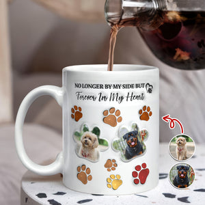 Custom Photo Forever In My Heart Memorial 3D Inflated Effect Printed Mug HA75 897066